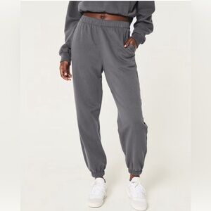 Hollister slate grey sweat pants